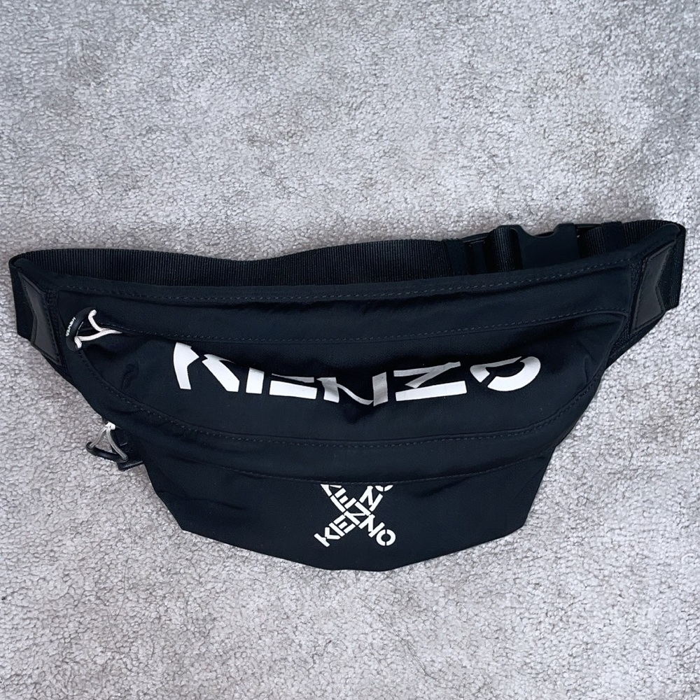 BLACK KENZO WAIST BAG